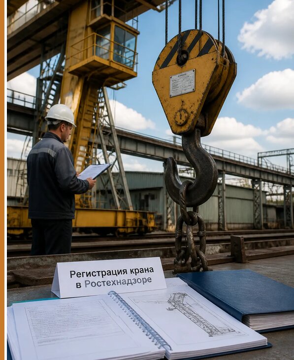 Регистрация крана в Ростехнадзоре в Электростали от 15195 р. | Авеста ОТиПБ